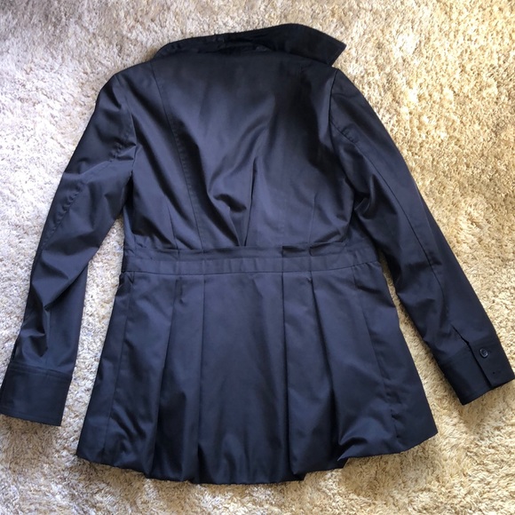 🖤 Pleated Black Coat 🖤 - Picture 2 of 9